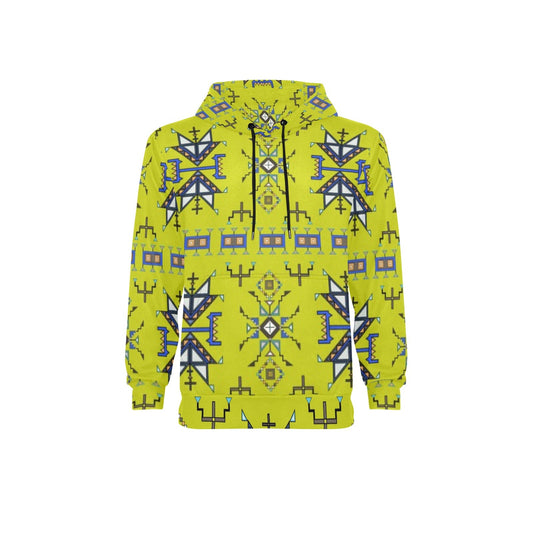 Eagle Strike Lime Fleece Hoodie