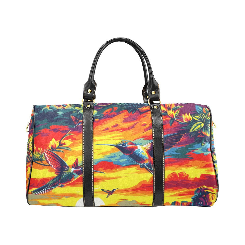 Happy Hummingbirds Small Travel Bag