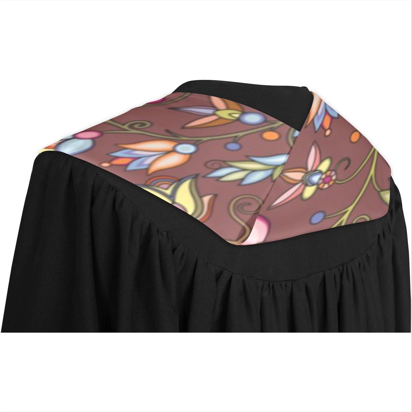 Buffalo Bloom Clay Graduation Stole