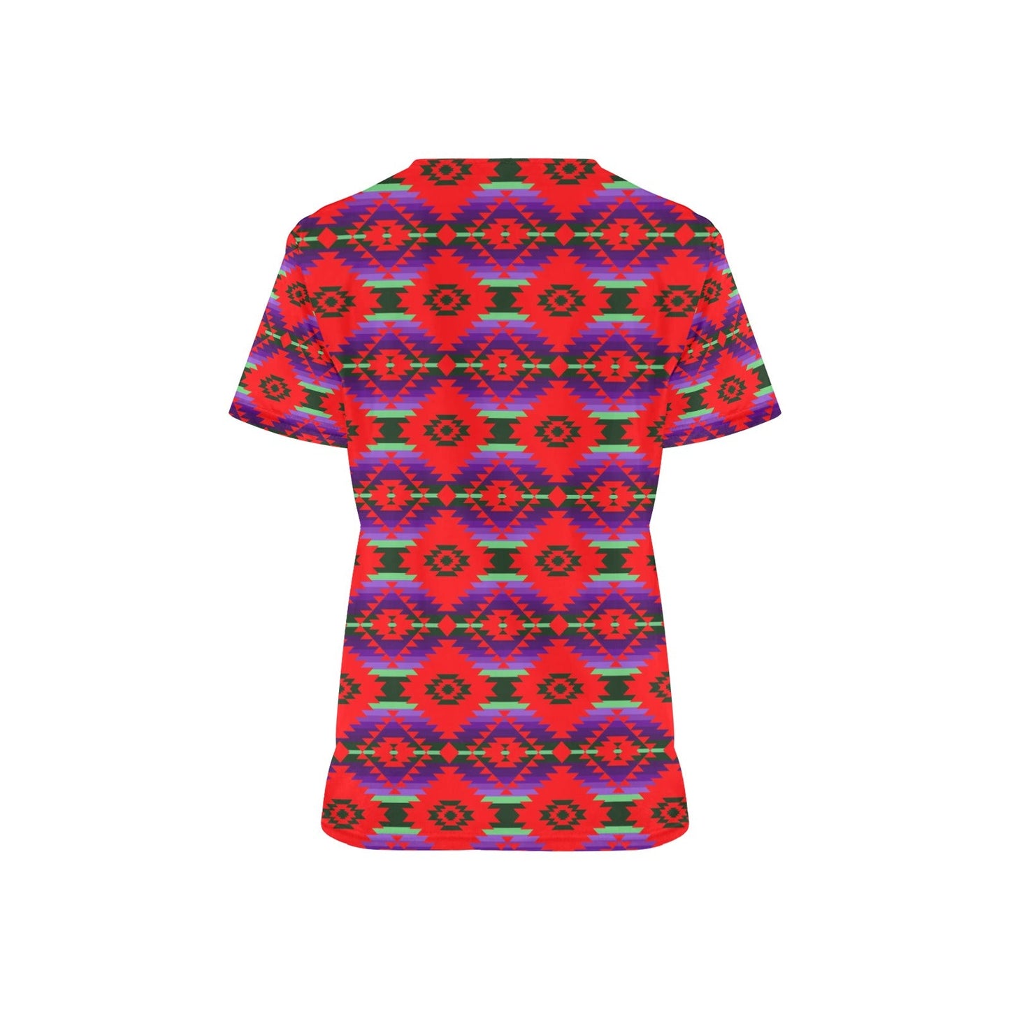 Cree Confederacy Chicken Dance Scrub Top