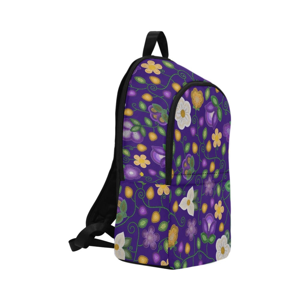 Midnight Moss Bloom Aubergine Backpack