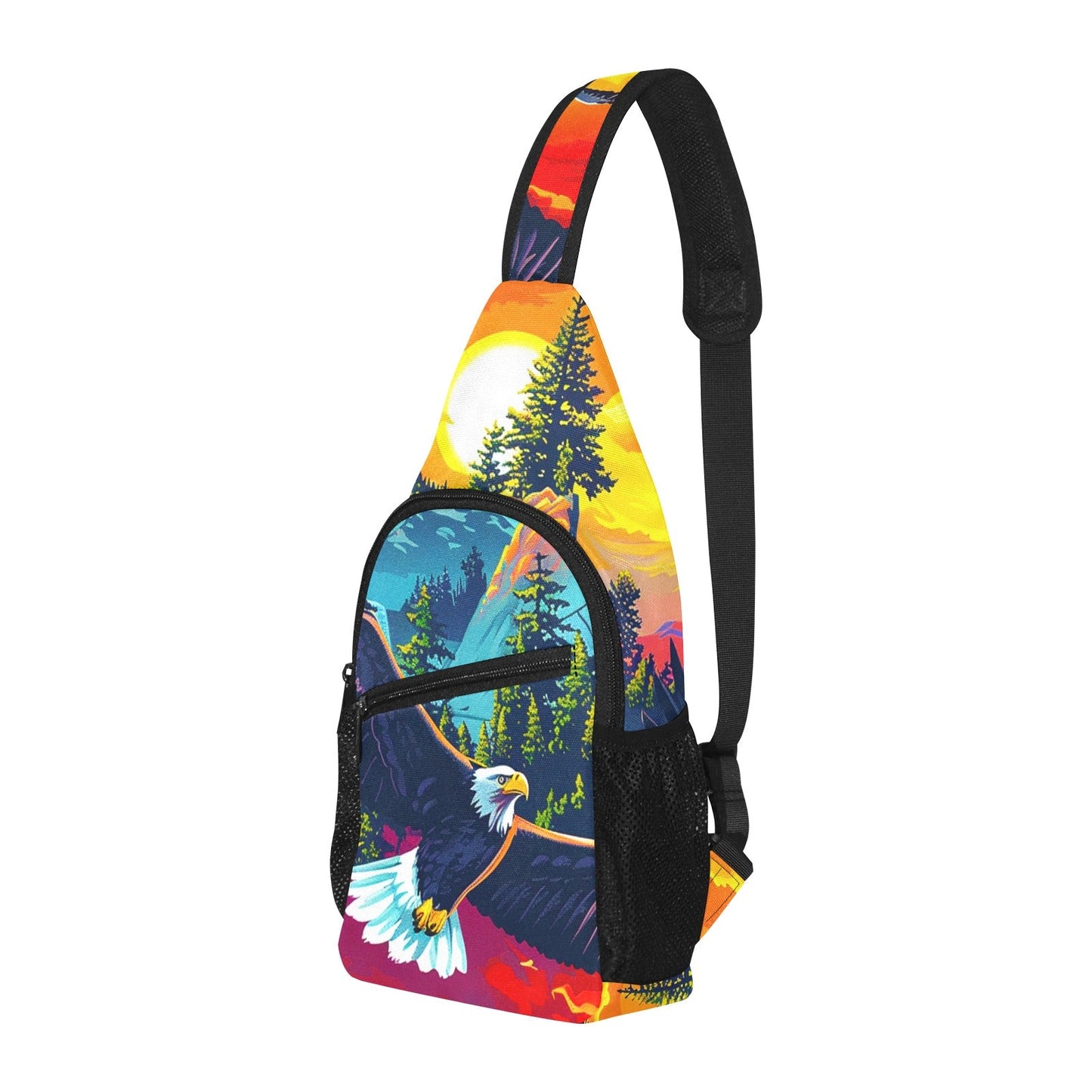 Cruising Eagles Chest Bag