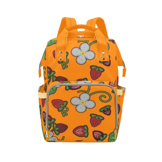 Strawberry Dreams Carrot Multi-Function Diaper Backpack/Diaper Bag