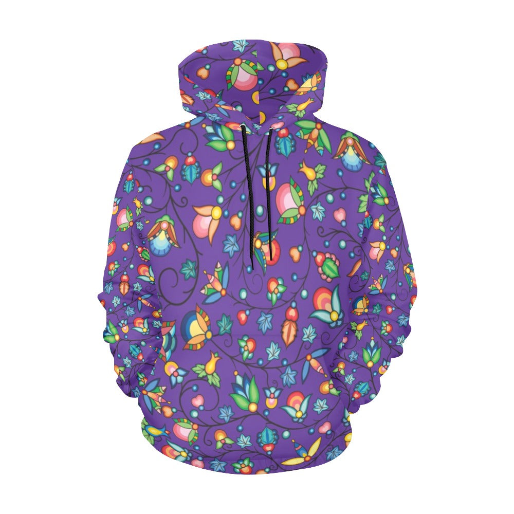 Prairie Plains Spirit Midnight Purple Hoodie for Women