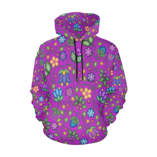 Bloom Uplift Purple Hoodie for Men