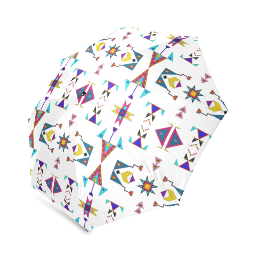 Enemy Territory White Foldable Umbrella