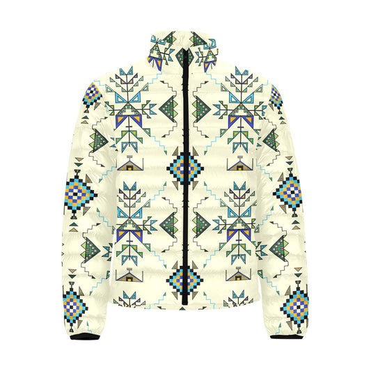 Bear Shield Cream Padded Jacket