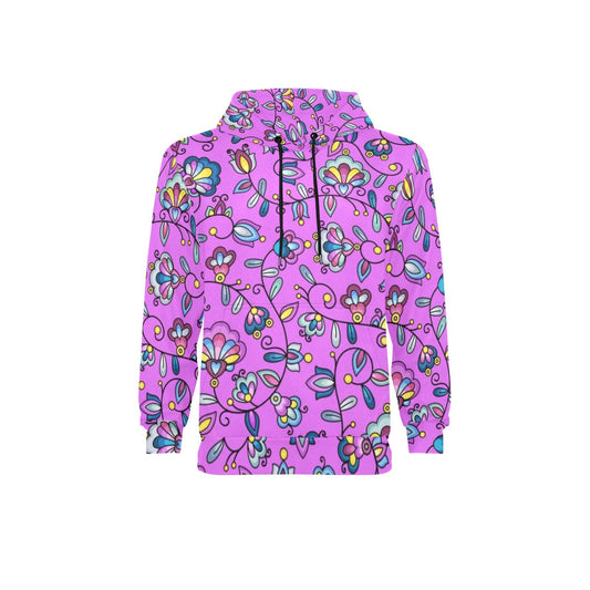 Autumn Bundle Blessing Purple Fleece Hoodie