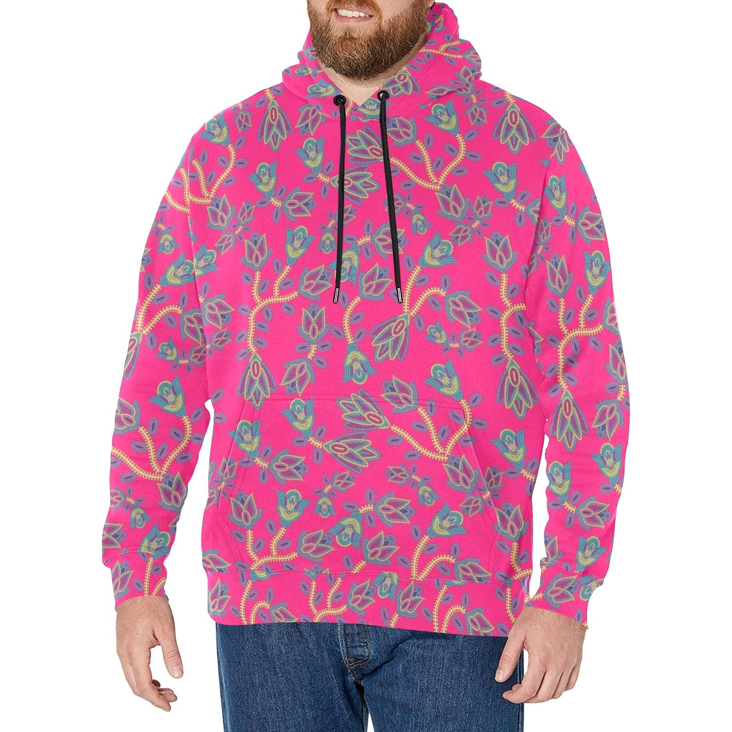 Beaded Nouveau Fleece Hoodie