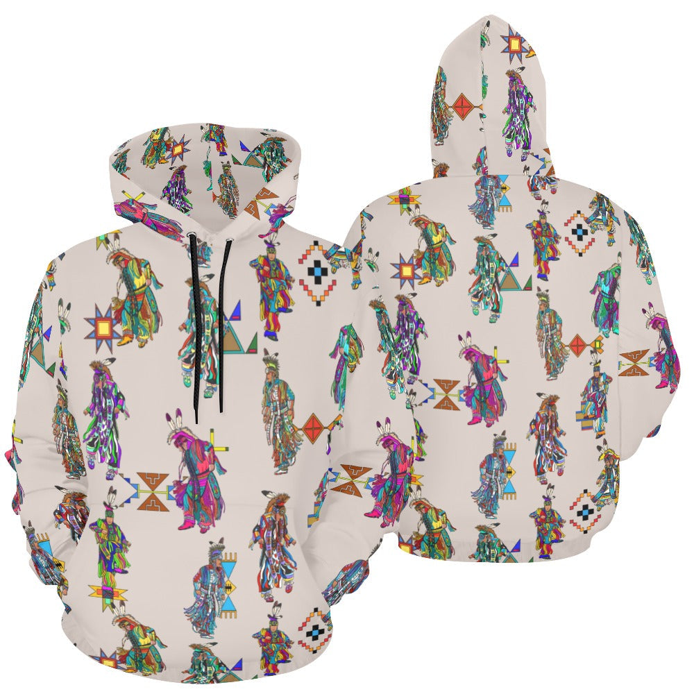 Men's Grass Dancers Muslin Hoodie for Men