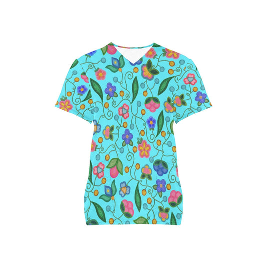 Skyberry Serenade Sky Scrub Top