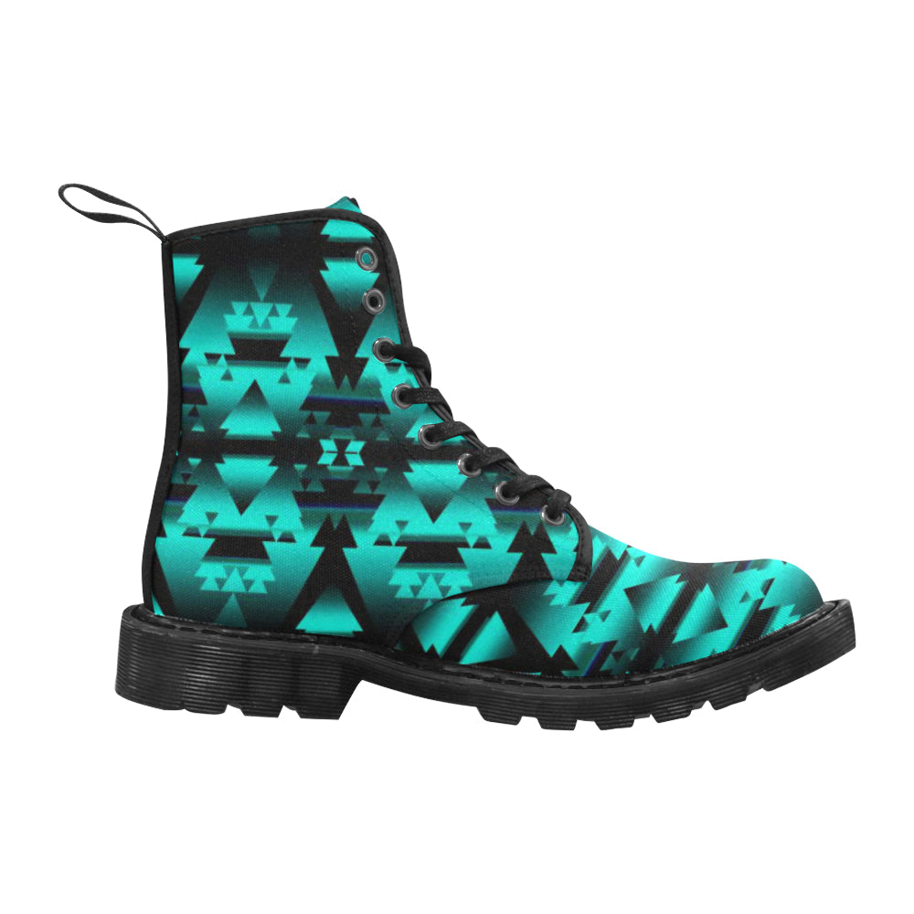 Dark Teal Winter Camp Boots