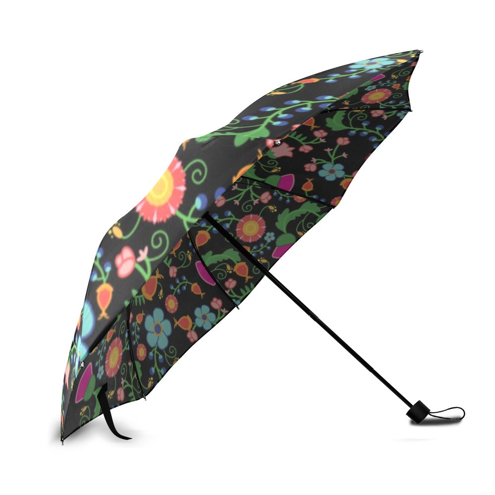 Bee Spring Night Foldable Umbrella