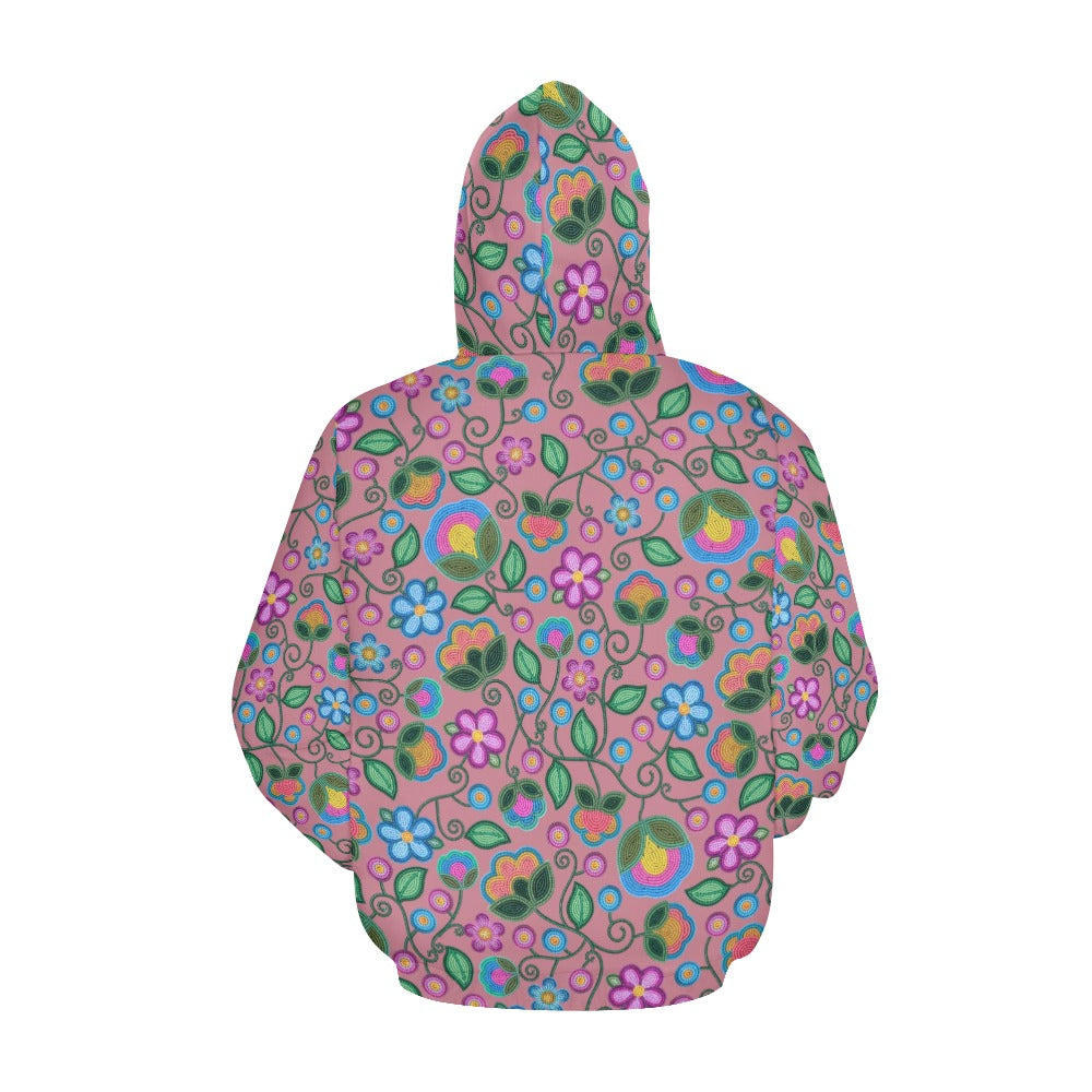 Turquoise Sunbeam Peach Hoodie for Women