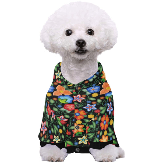 Morning Harmony Black Pet Hoodie