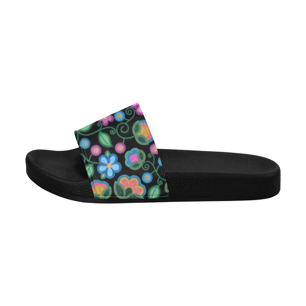 Turquoise Sunbeam Slide Sandals