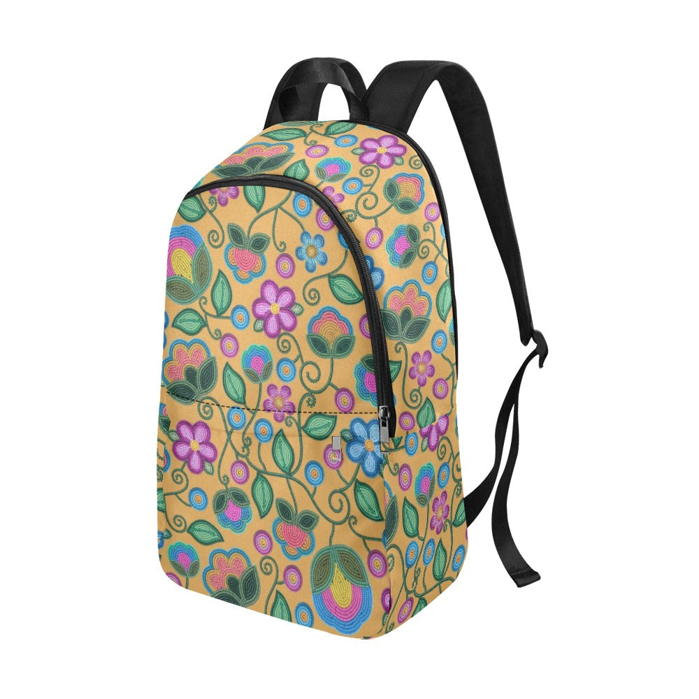 Turquoise Sunbeam Yellow Backpack