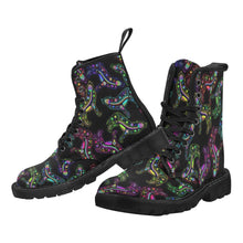 Load image into Gallery viewer, Neon Floral Wolves Boots
