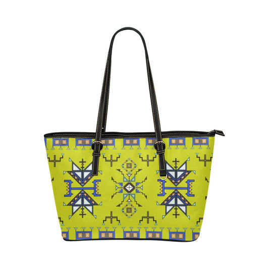 Eagle Strike Lime Leather Tote