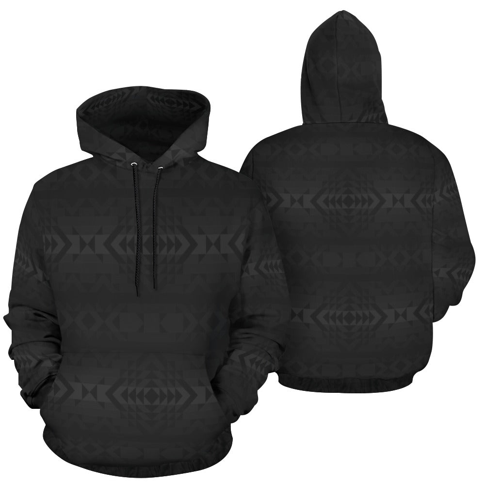 Black Rose Shade Hoodie for Men