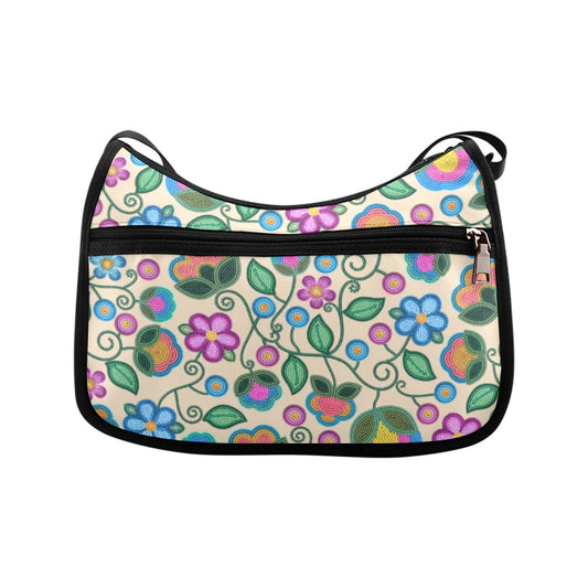 Turquoise Sunbeam Cream Crossbody Bag