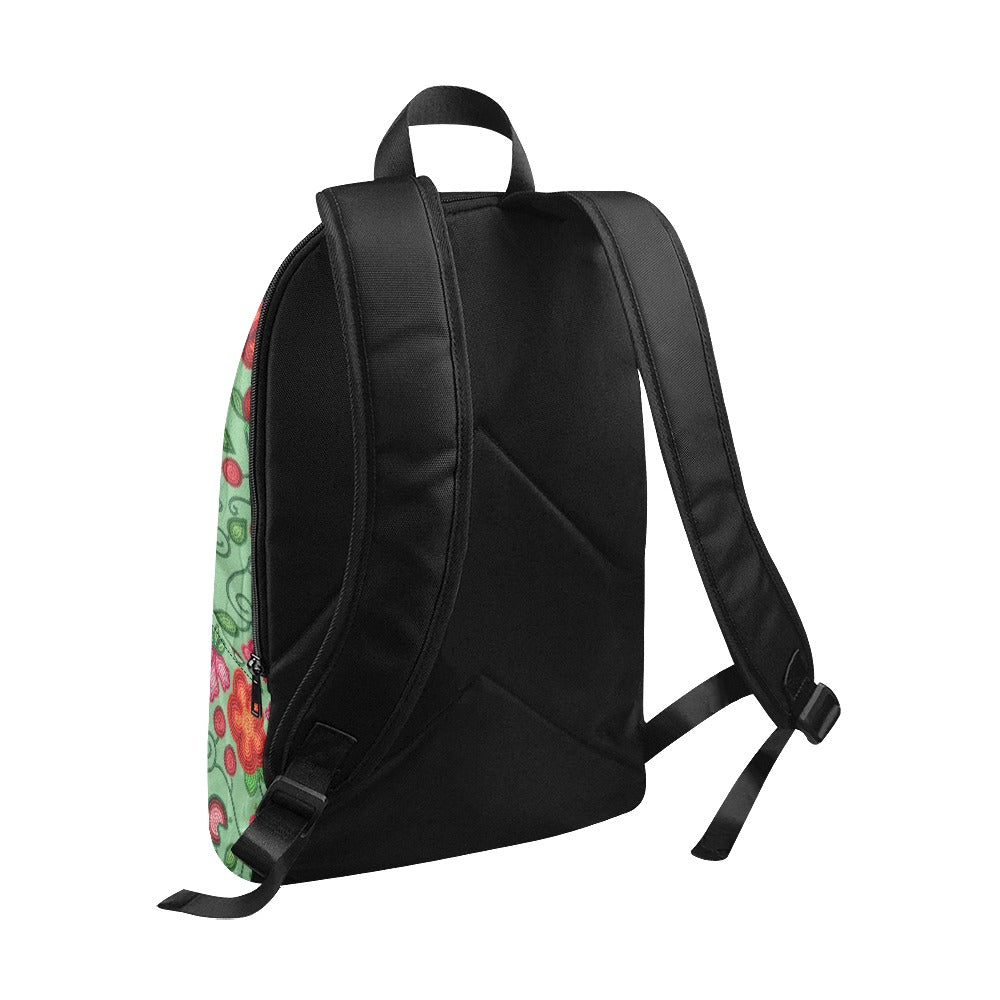Rose Reverie Green Backpack