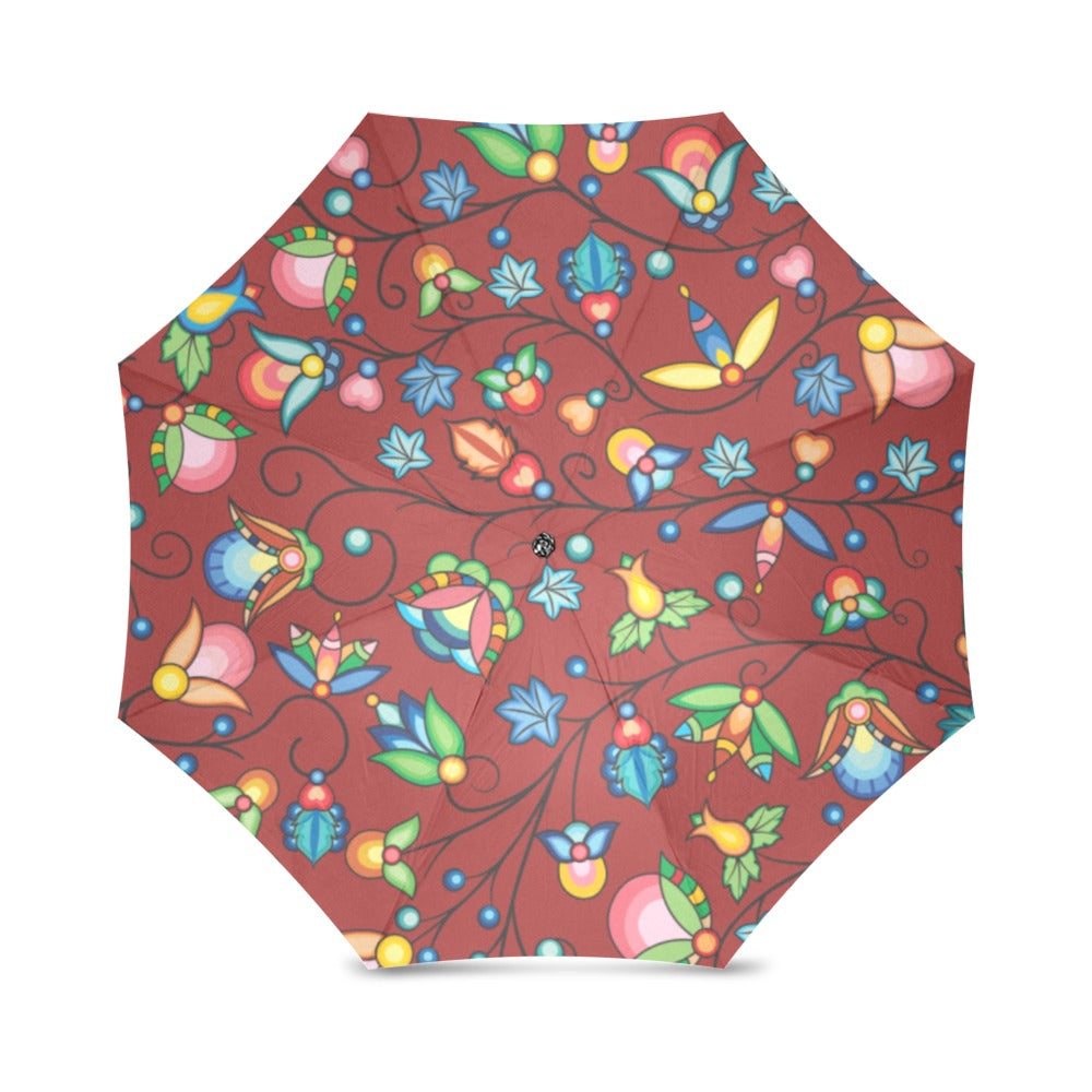 Prairie Plains Spirit Red Foldable Umbrella