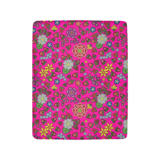 Berry Pop Blush Ultra-Soft Micro Fleece Blanket 40"x50"