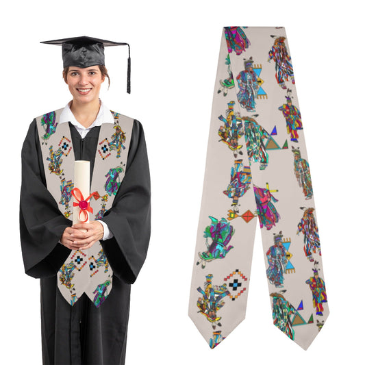 Men's Grass Dancers Muslin Graduation Stole