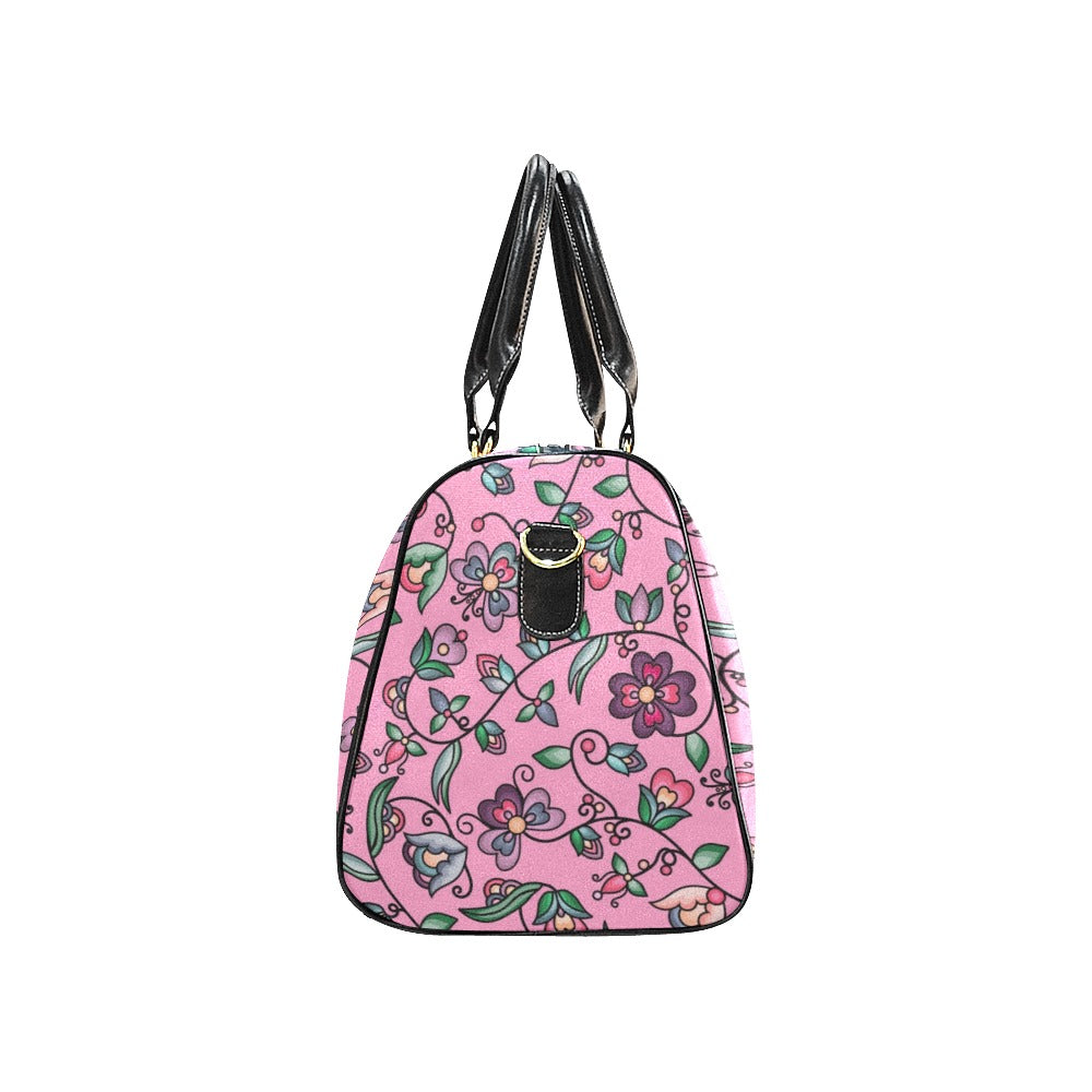 Amber Evening Garland Pink Large Travel Bag