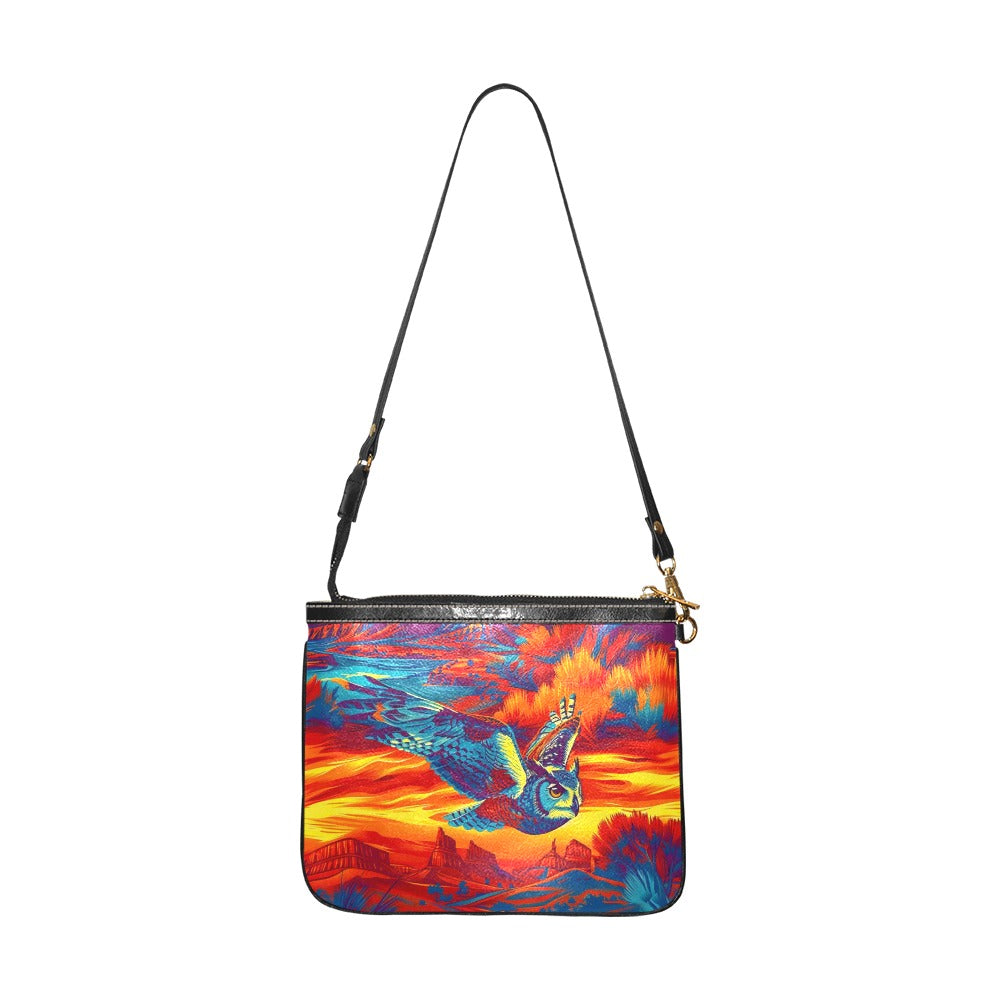 Owl on the Prowl Small Shoulder Bag