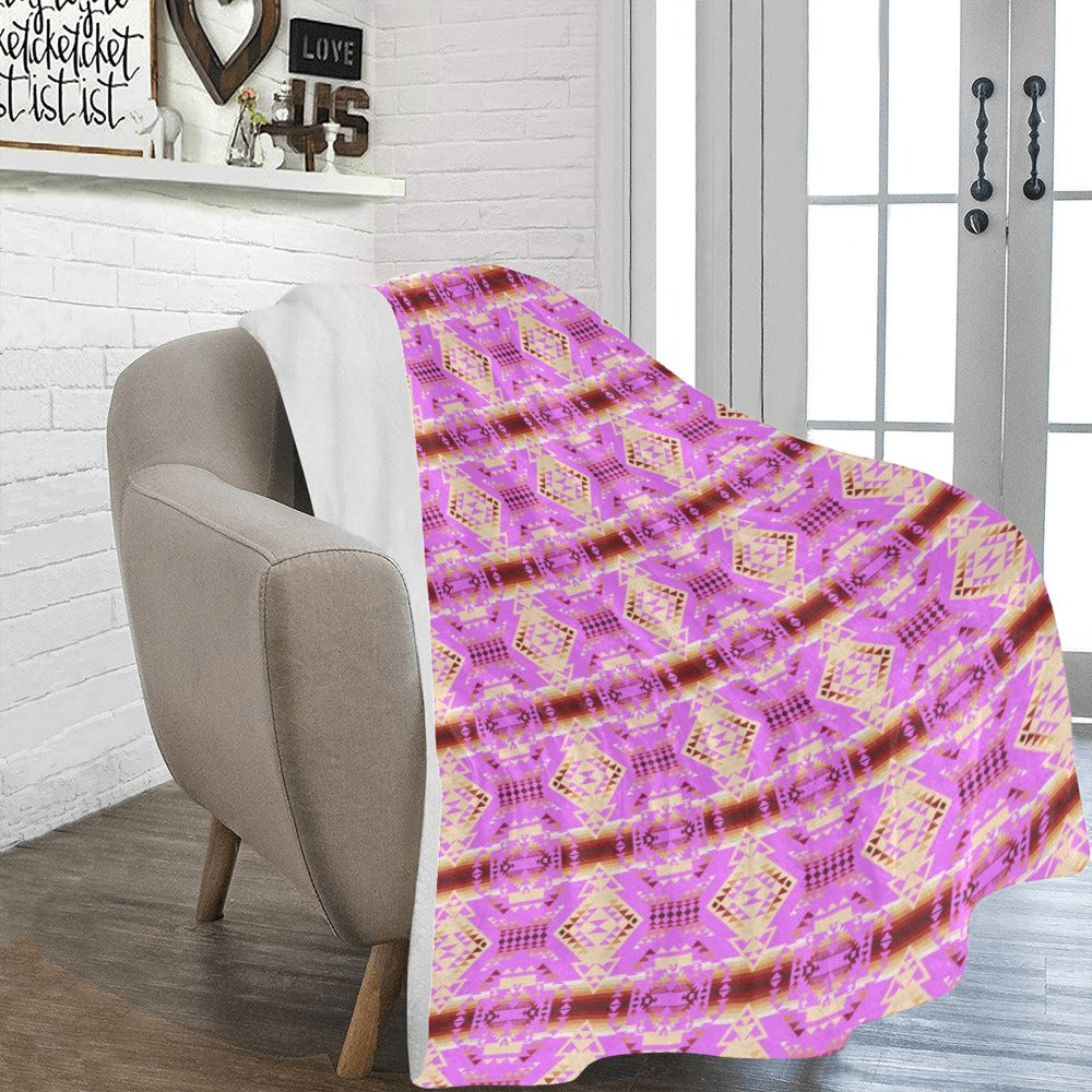 Gathering Earth Lilac X-Large Micro Fleece Blanket