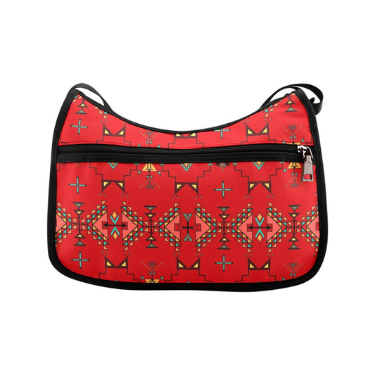 Thunder Flight Red Crossbody Bag