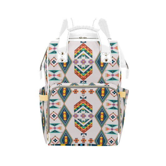 Travois Tipi Grey Multi-Function Diaper Backpack