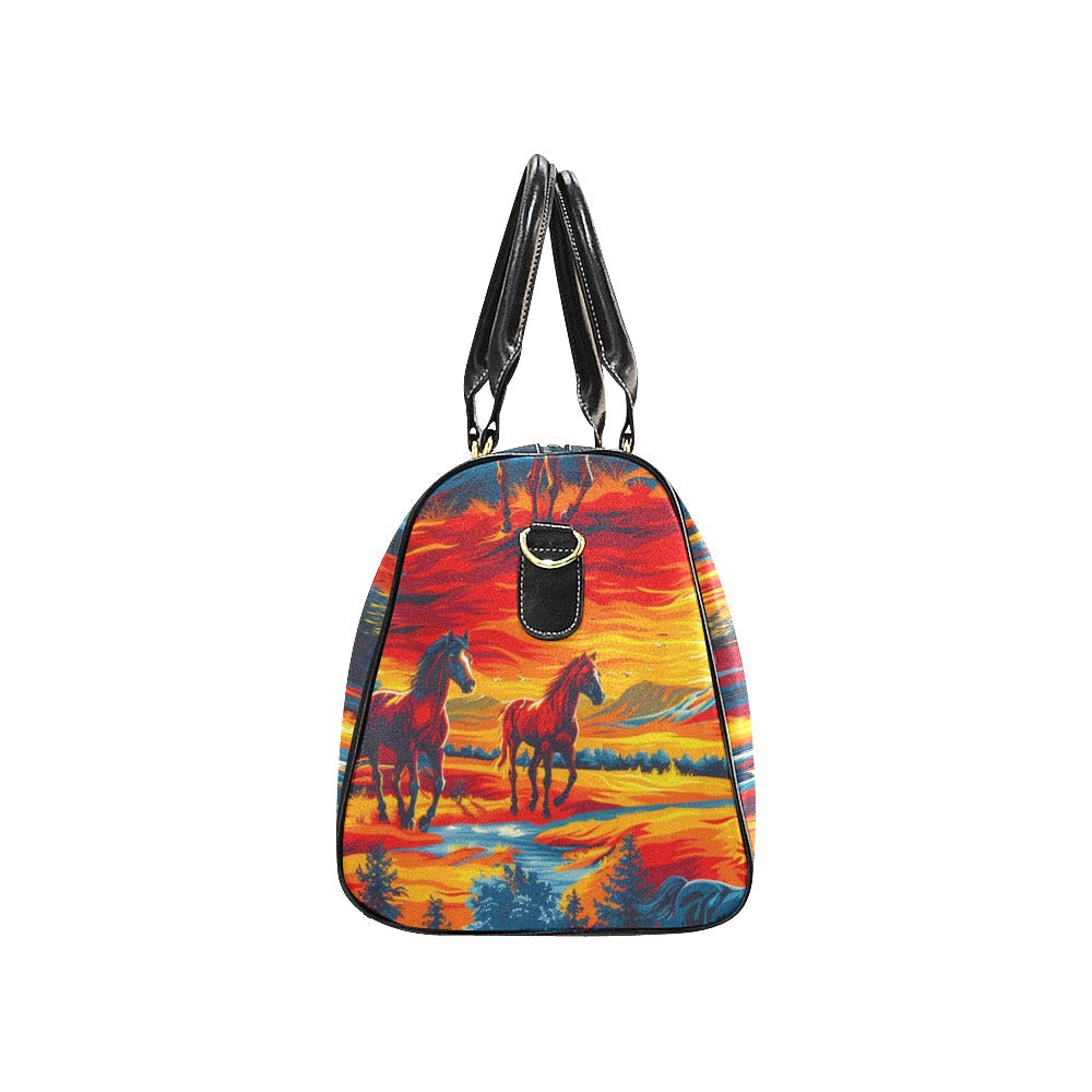 Wild Horses Small Travel Bag