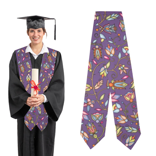 Buffalo Bloom Nightcloud Graduation Stole