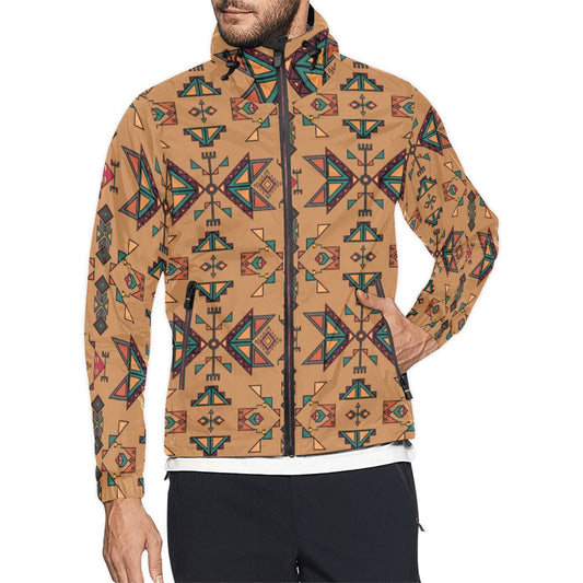Arrow Dawn Brown Men's Windbreaker