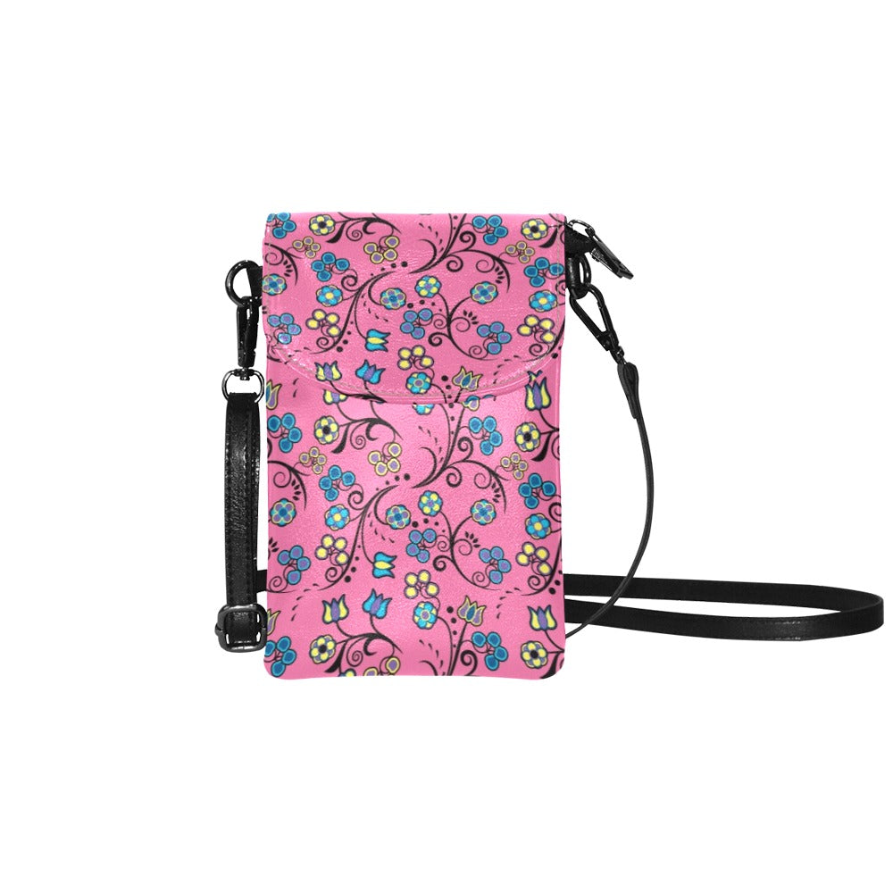 Blue Trio Small Cell Phone Purse