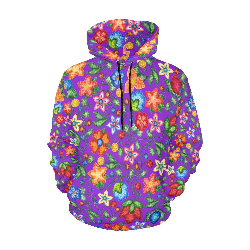 Morning Harmony Purple Hoodie for Women