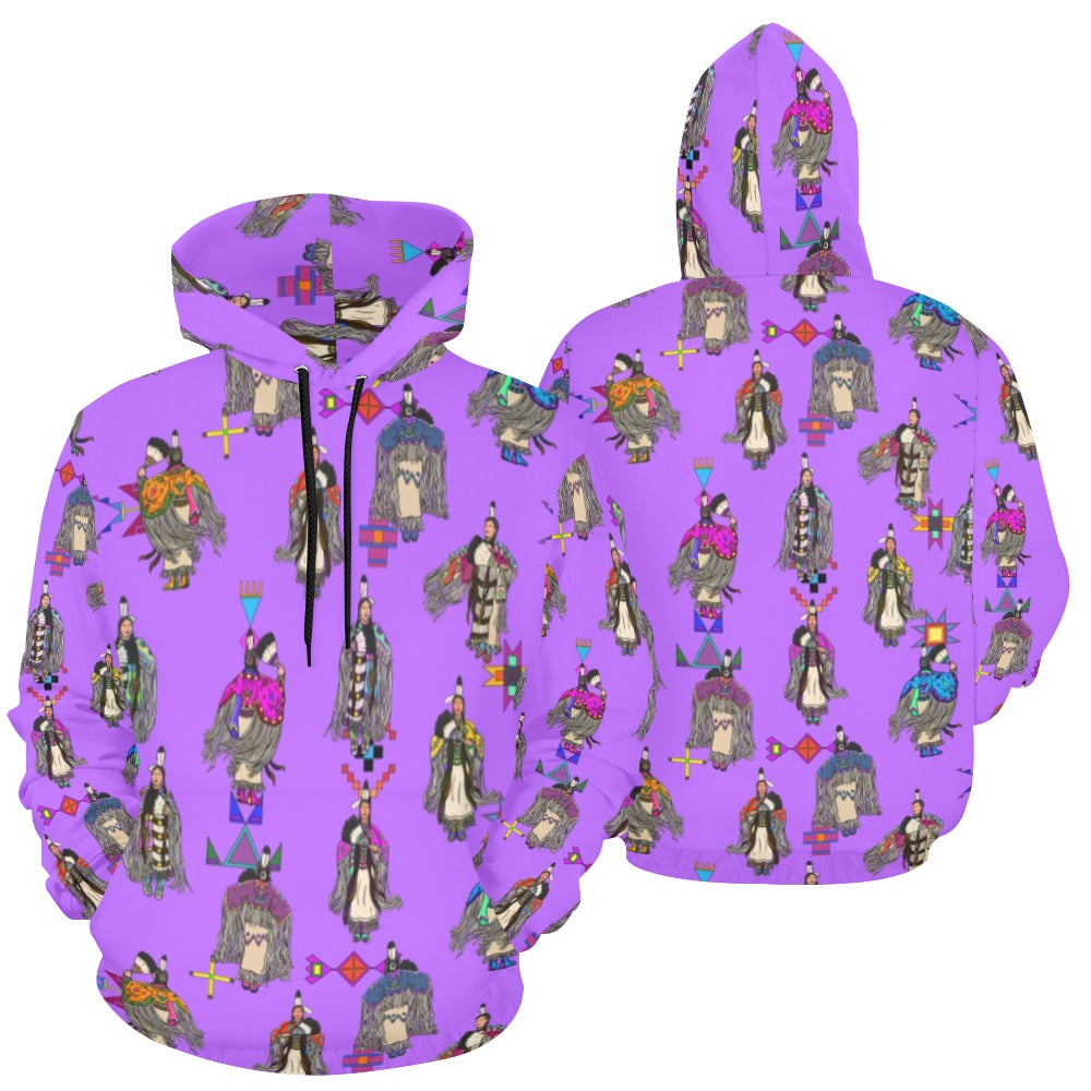 Women's Tradish Dancers Purple Hoodie for Women
