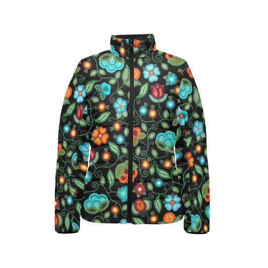 Prairie Fire Petals Stand Collar Jacket