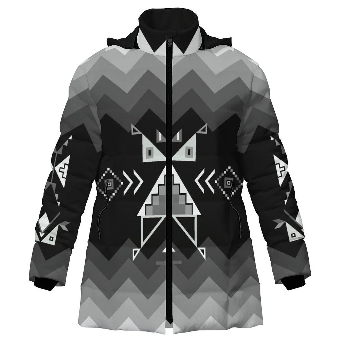 Owl Watcher Women's Hooded Puffer Coat