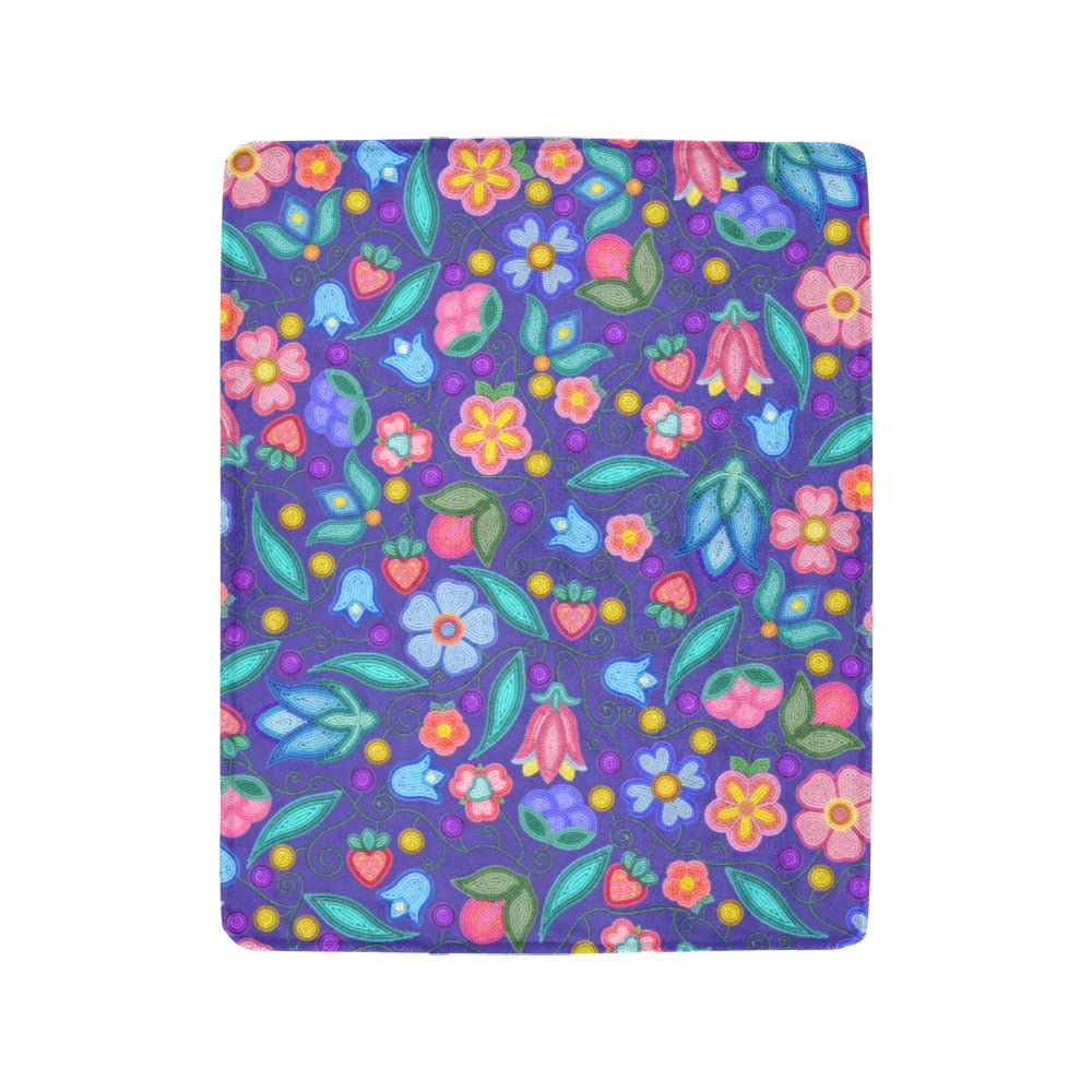 Sweet Offering Indigo Ultra-Soft Micro Fleece Blanket 40"x50"