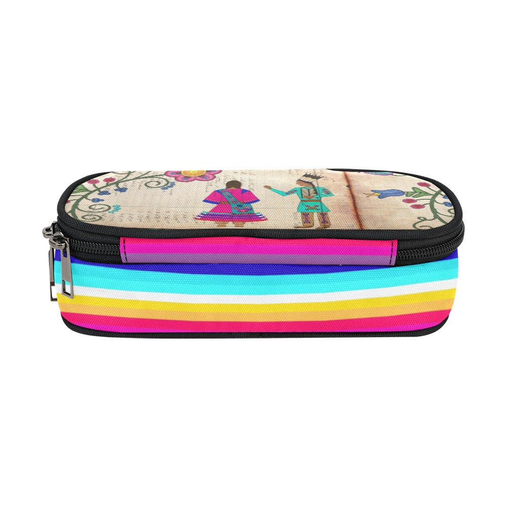Floral Ledger Sweethearts Pencil Pouch