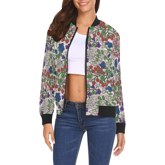 Takwakin Harvest Bright Birch Bomber Jacket for Women