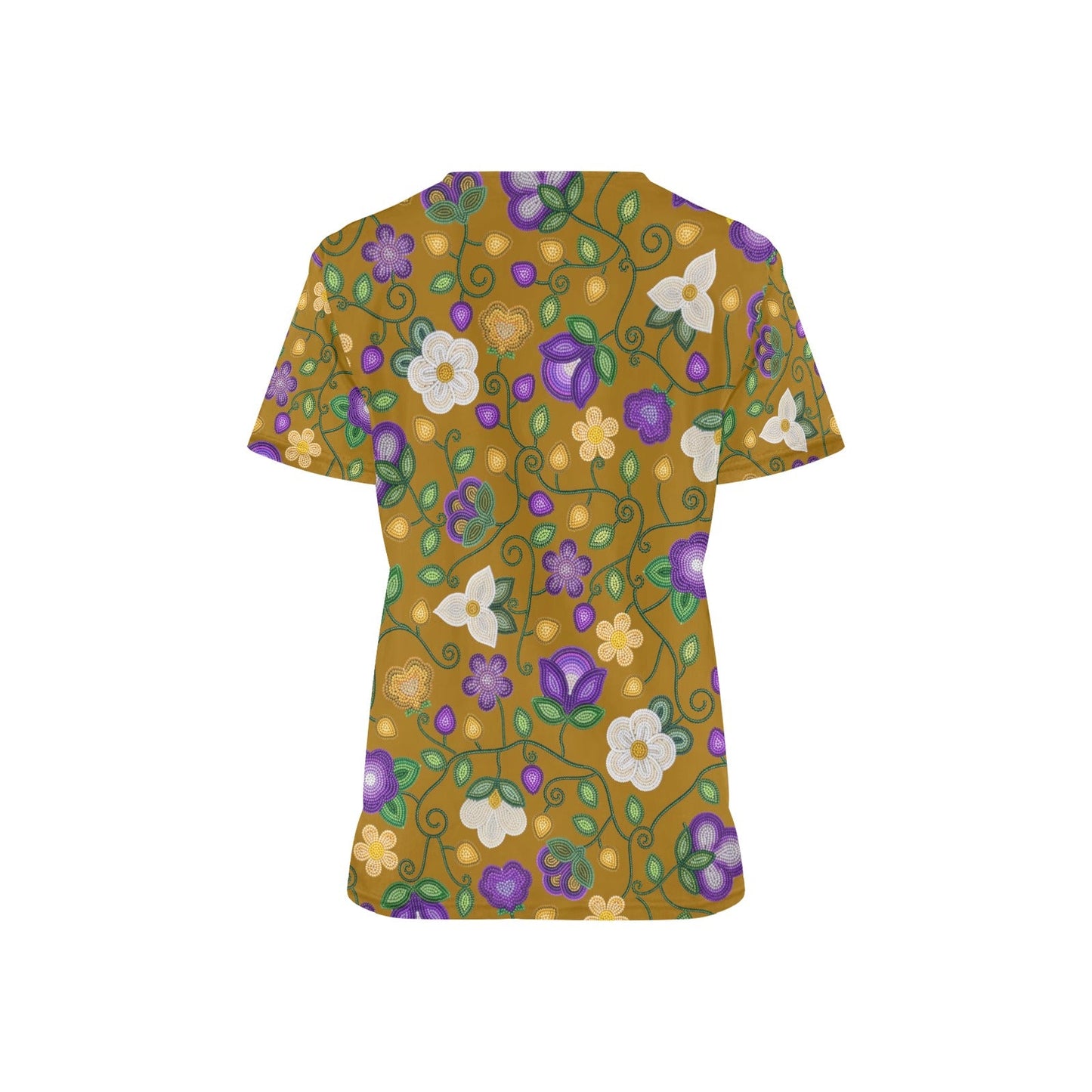 Midnight Moss Bloom Toffee Scrub Top