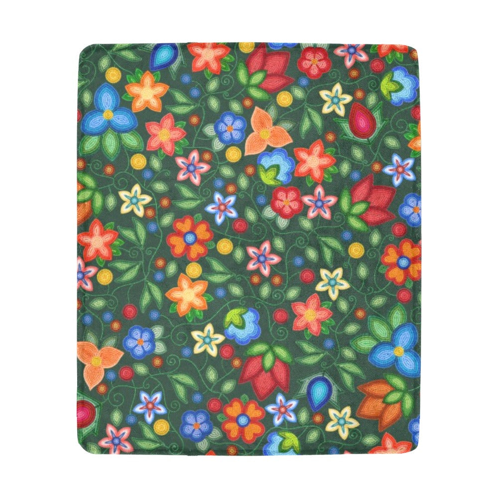 Morning Harmony Forest Large Micro Fleece Blanket