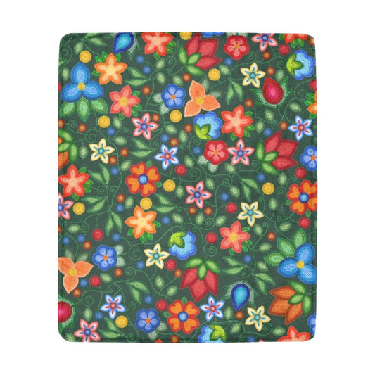 Morning Harmony Forest Large Micro Fleece Blanket