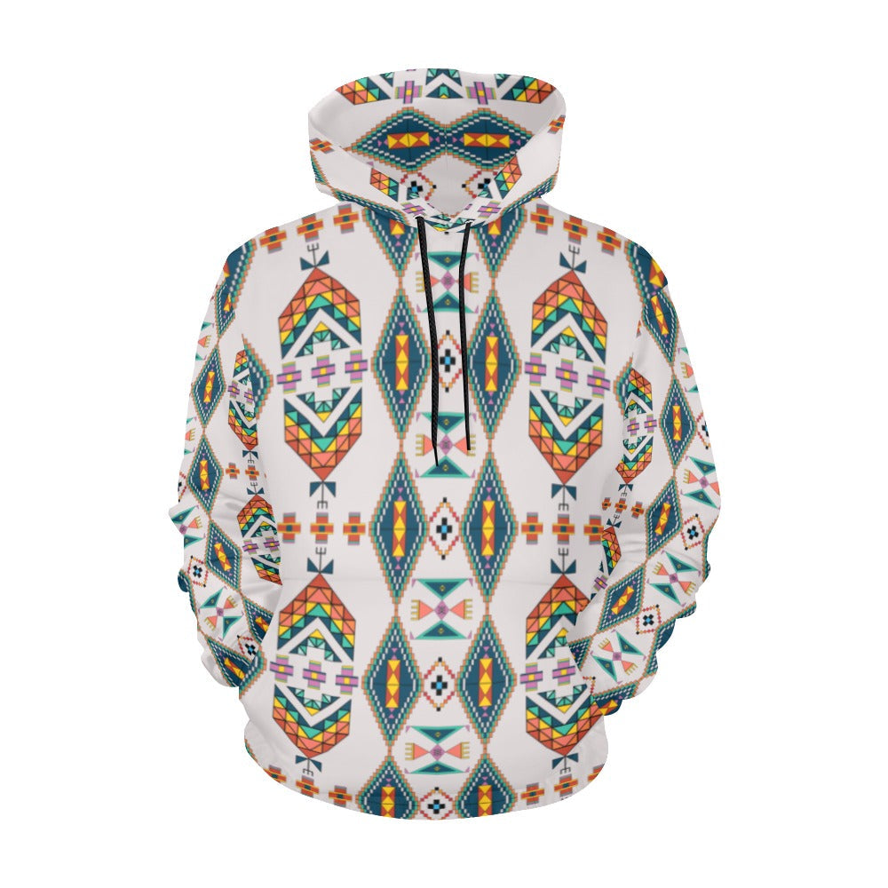 Travois Tipi Grey Hoodie for Women