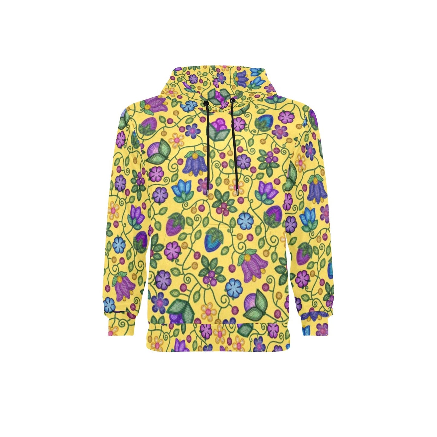 Bloom Uplift Yellow Fleece Hoodie
